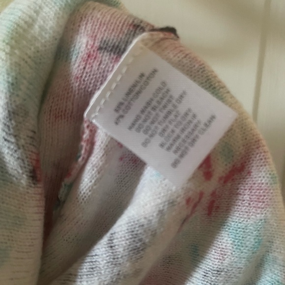 Cheryl Nash floral tank top NWT Medium - Picture 6 of 12